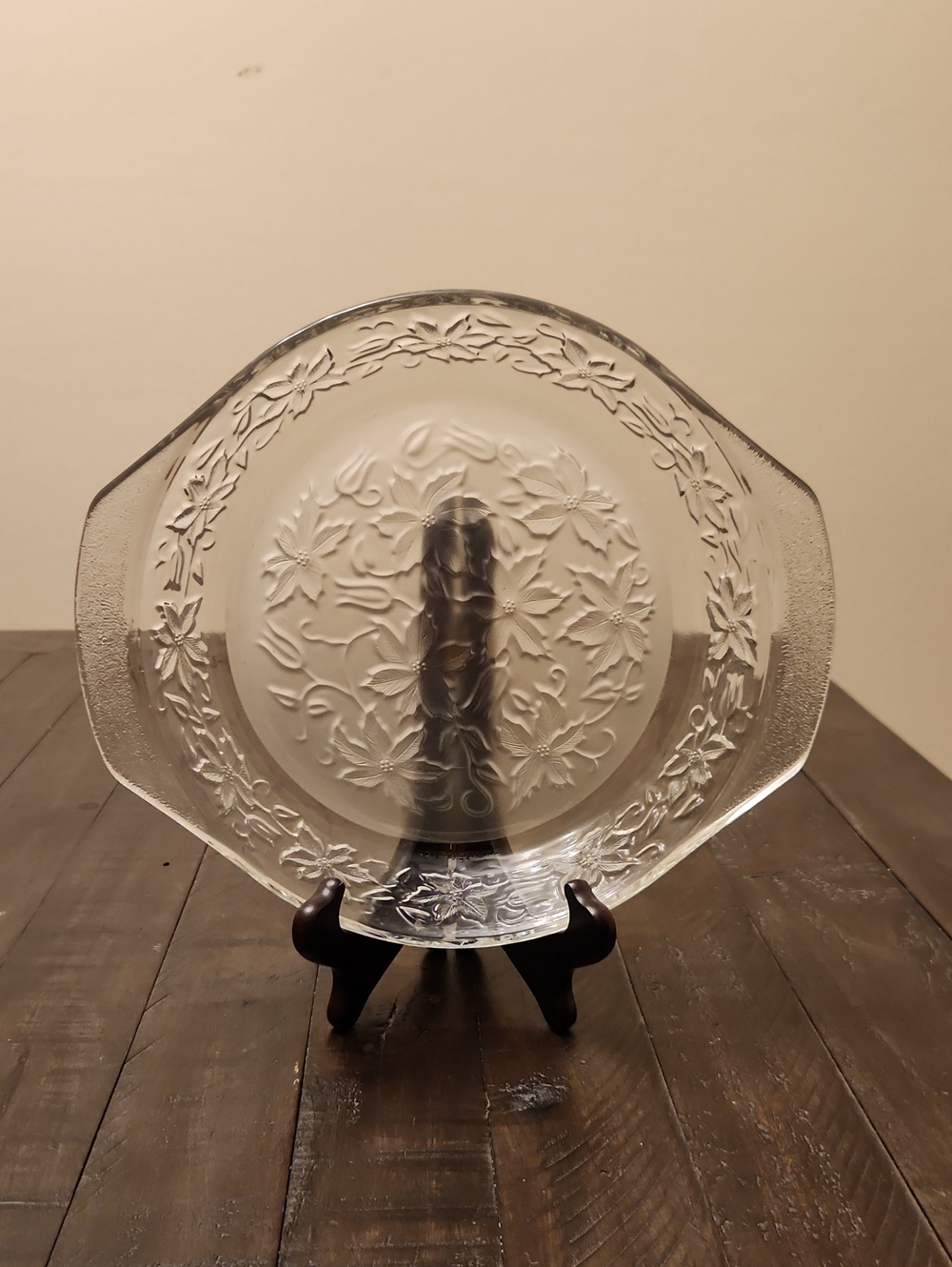 Princess House Fantasia Crystal Pie Plate